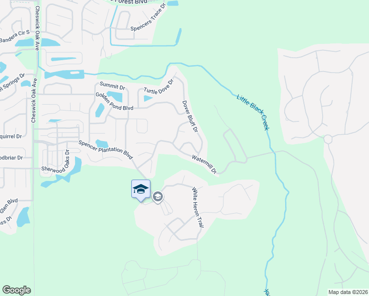 map of restaurants, bars, coffee shops, grocery stores, and more near 2744 Maple Durham Drive in Orange Park