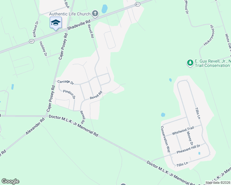 map of restaurants, bars, coffee shops, grocery stores, and more near 47 Saddletree Trail in Crawfordville