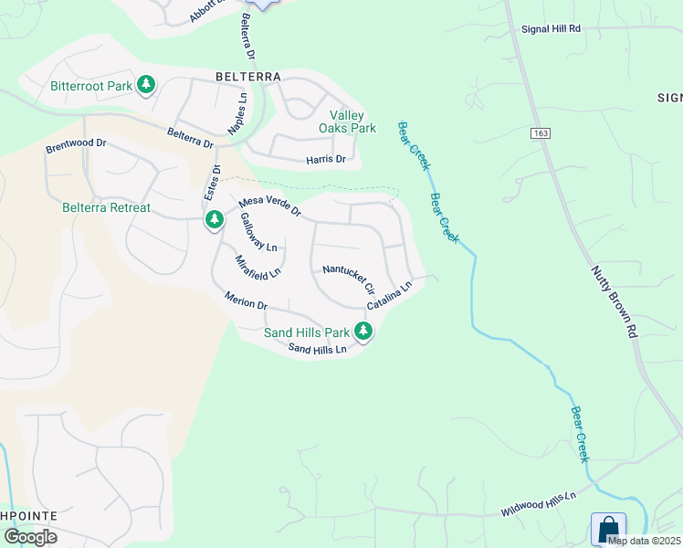 map of restaurants, bars, coffee shops, grocery stores, and more near 112 Deschutes Court in Austin