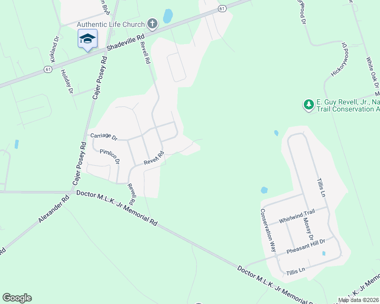 map of restaurants, bars, coffee shops, grocery stores, and more near 47 Saddletree Trail in Crawfordville