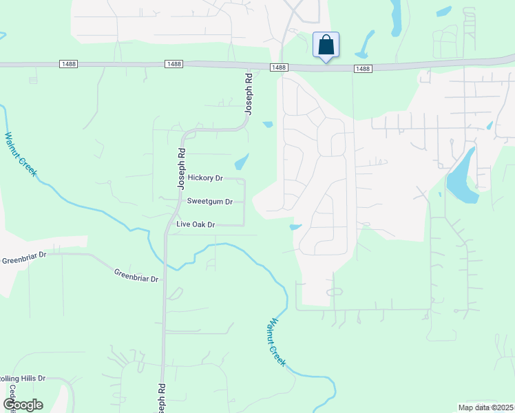 map of restaurants, bars, coffee shops, grocery stores, and more near 24085 Live Oak Drive in Waller County