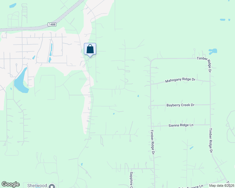 map of restaurants, bars, coffee shops, grocery stores, and more near 25729 Deepwood Drive in Magnolia
