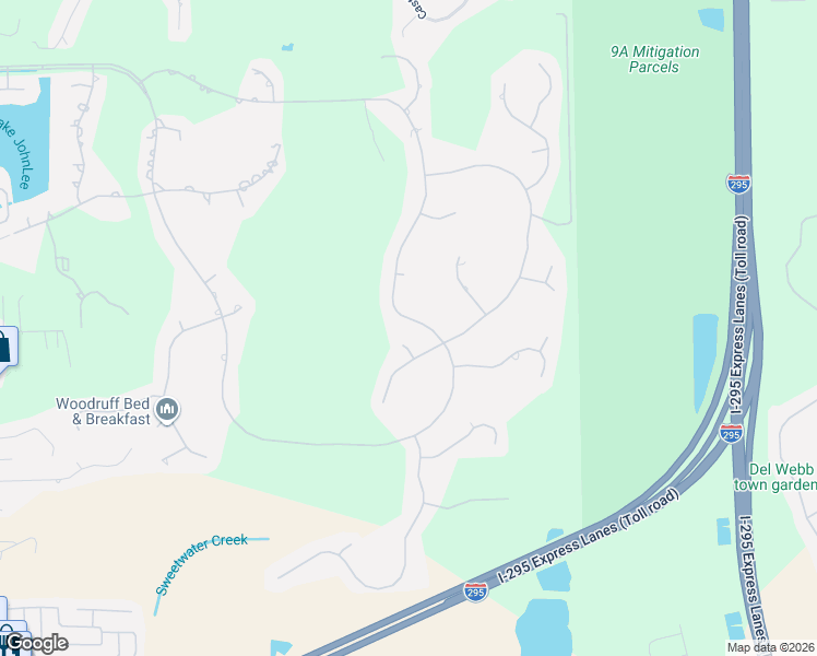 map of restaurants, bars, coffee shops, grocery stores, and more near 8137 Suffield Court in Jacksonville