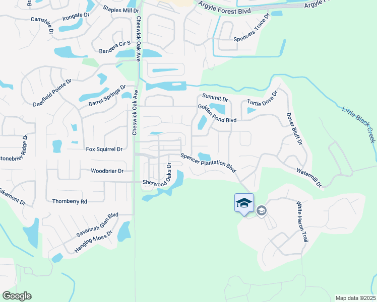 map of restaurants, bars, coffee shops, grocery stores, and more near 3010 Brittany Bluff Drive in Orange Park