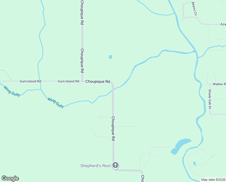 map of restaurants, bars, coffee shops, grocery stores, and more near 4646 Choupique Road in Sulphur