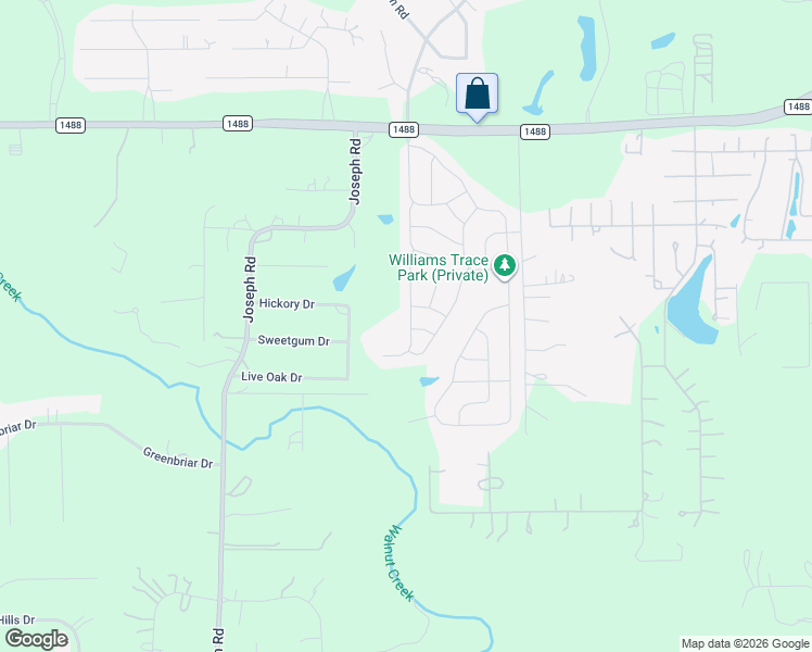 map of restaurants, bars, coffee shops, grocery stores, and more near 27084 Leonardo Drive in Magnolia