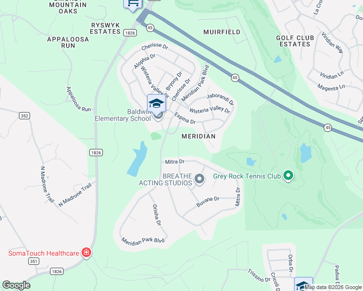 map of restaurants, bars, coffee shops, grocery stores, and more near 12209 Alcanza Drive in Austin
