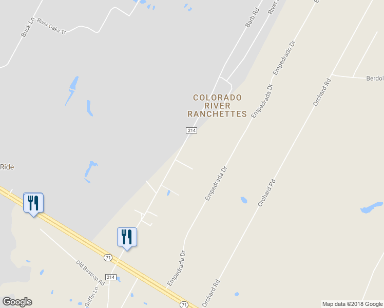 map of restaurants, bars, coffee shops, grocery stores, and more near 4707 Tucker Hill Lane in Cedar Creek