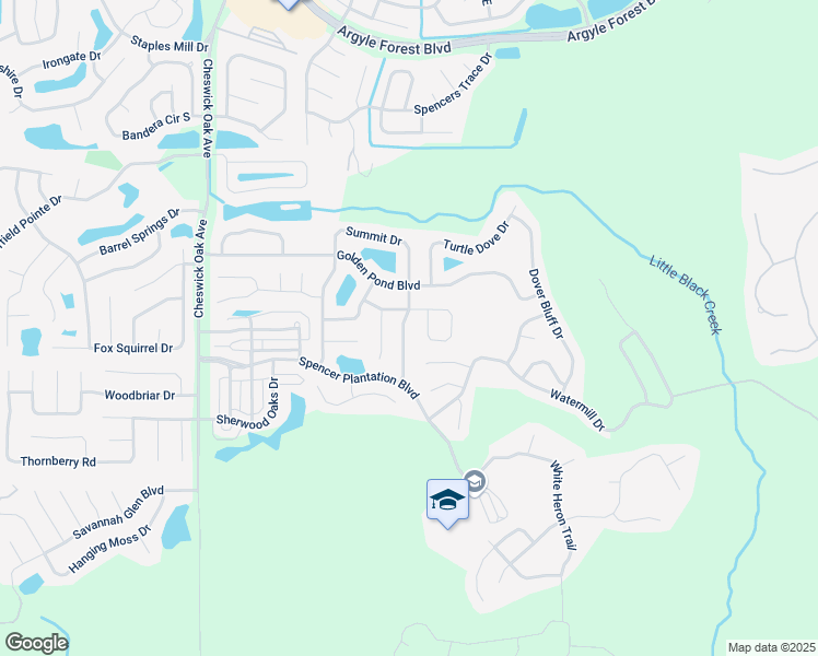 map of restaurants, bars, coffee shops, grocery stores, and more near 388 Summit Drive in Orange Park
