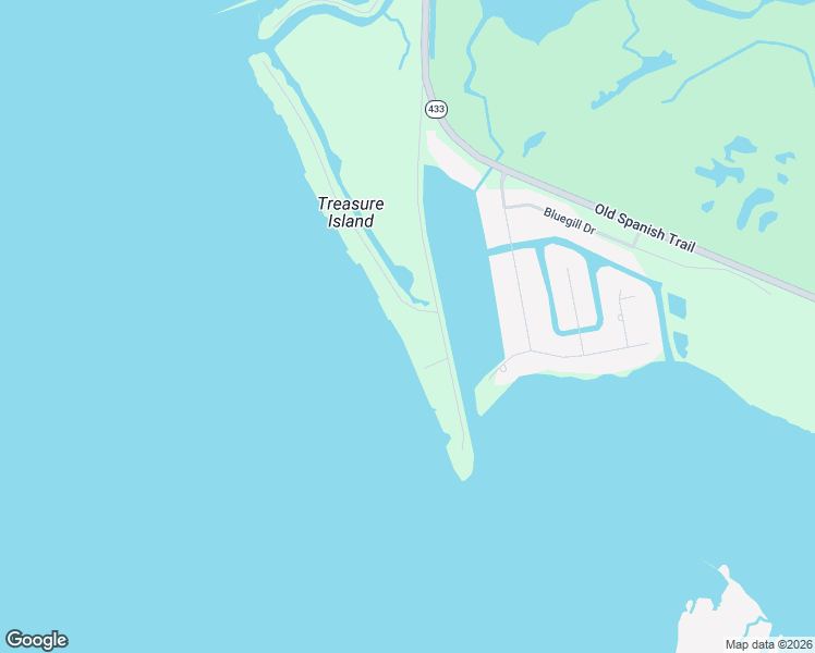 map of restaurants, bars, coffee shops, grocery stores, and more near 20 North Treasure Isle Street in Slidell