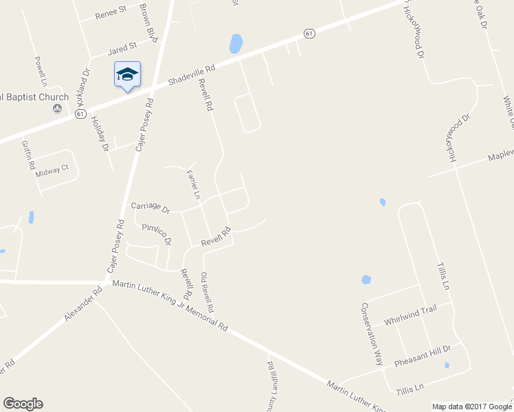 map of restaurants, bars, coffee shops, grocery stores, and more near 33 Equine Drive in Crawfordville