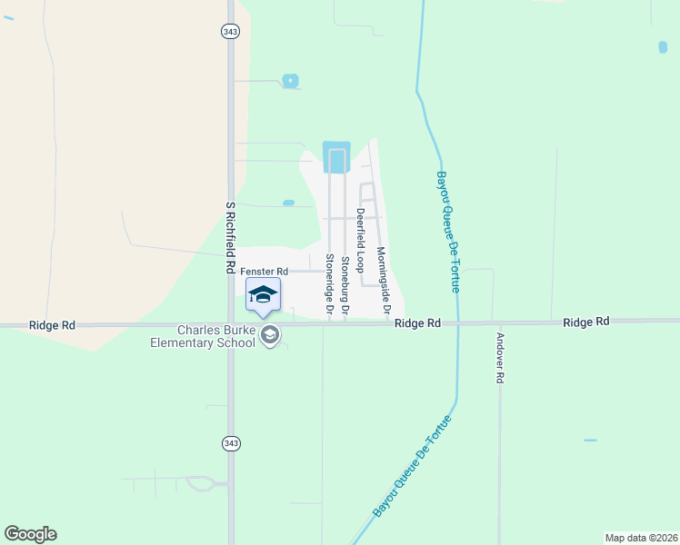 map of restaurants, bars, coffee shops, grocery stores, and more near 119 Stoneburg Drive in Duson