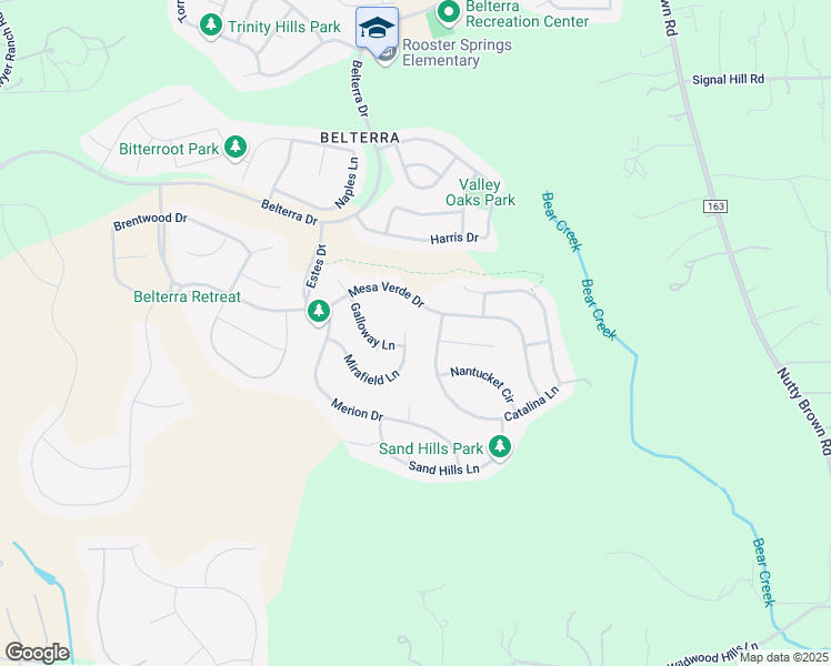 map of restaurants, bars, coffee shops, grocery stores, and more near 404 Mirafield Lane in Austin