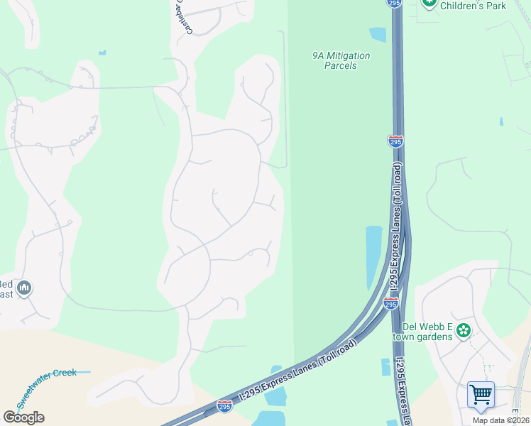 map of restaurants, bars, coffee shops, grocery stores, and more near 8318 Amherst Hills Lane in Jacksonville