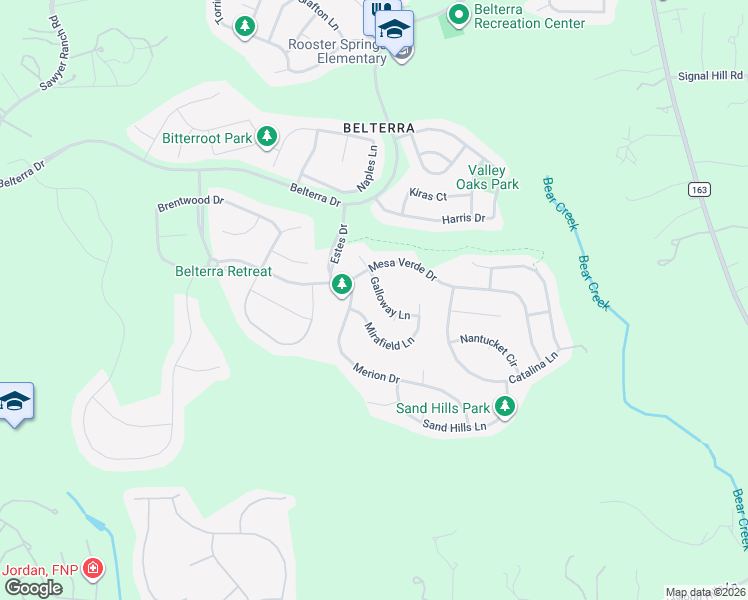 map of restaurants, bars, coffee shops, grocery stores, and more near 133 Mirafield Lane in Austin