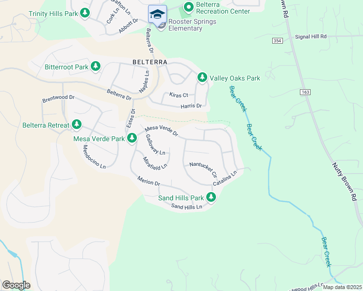 map of restaurants, bars, coffee shops, grocery stores, and more near 953 Catalina Lane in Austin