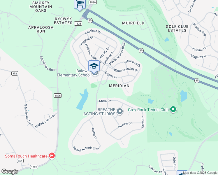 map of restaurants, bars, coffee shops, grocery stores, and more near 12209 Alcanza Drive in Austin