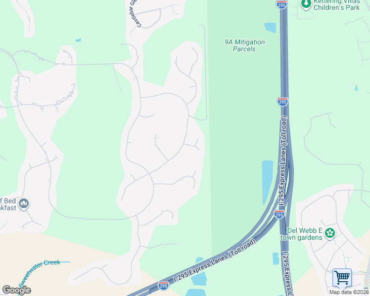 map of restaurants, bars, coffee shops, grocery stores, and more near 8318 Amherst Hills Lane in Jacksonville