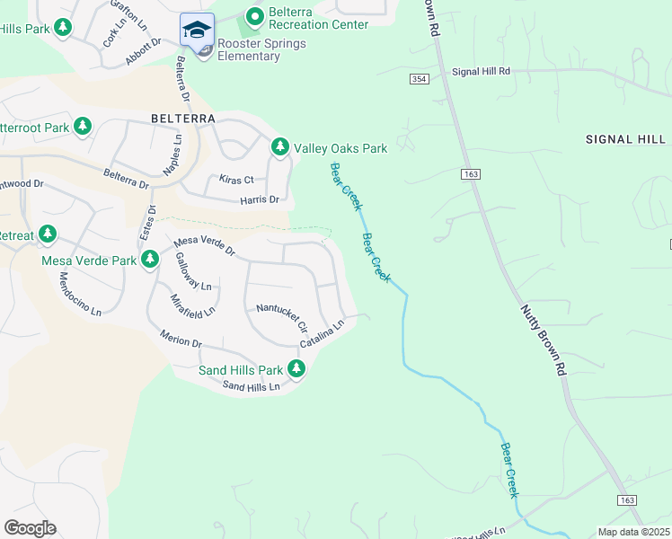 map of restaurants, bars, coffee shops, grocery stores, and more near 13619 Mesa Verde Drive in Austin
