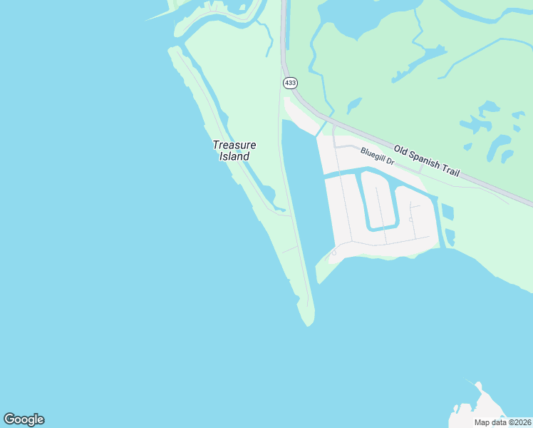 map of restaurants, bars, coffee shops, grocery stores, and more near 20 North Treasure Isle Street in Slidell