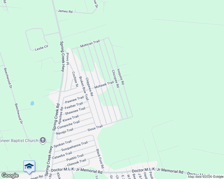 map of restaurants, bars, coffee shops, grocery stores, and more near 103 Neeley Road in Crawfordville