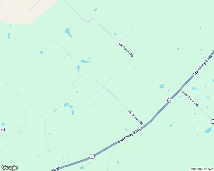 map of restaurants, bars, coffee shops, grocery stores, and more near 208 Old Potato Road in Paige