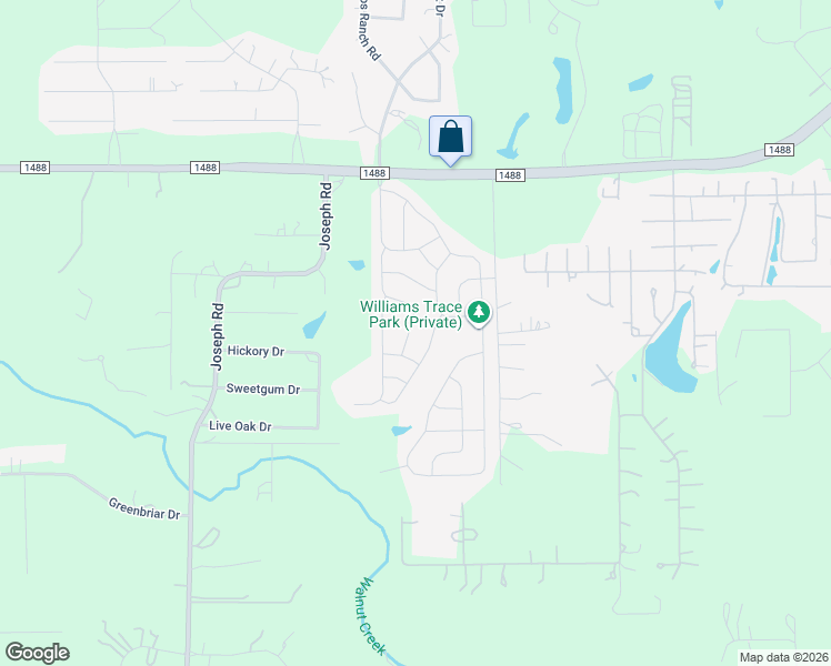 map of restaurants, bars, coffee shops, grocery stores, and more near 26255 Bosch Drive in Magnolia