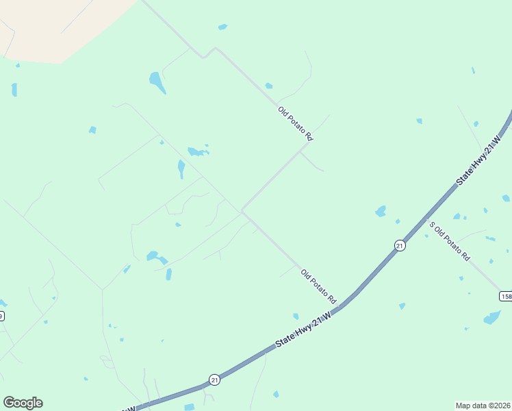 map of restaurants, bars, coffee shops, grocery stores, and more near 208 Old Potato Road in Paige