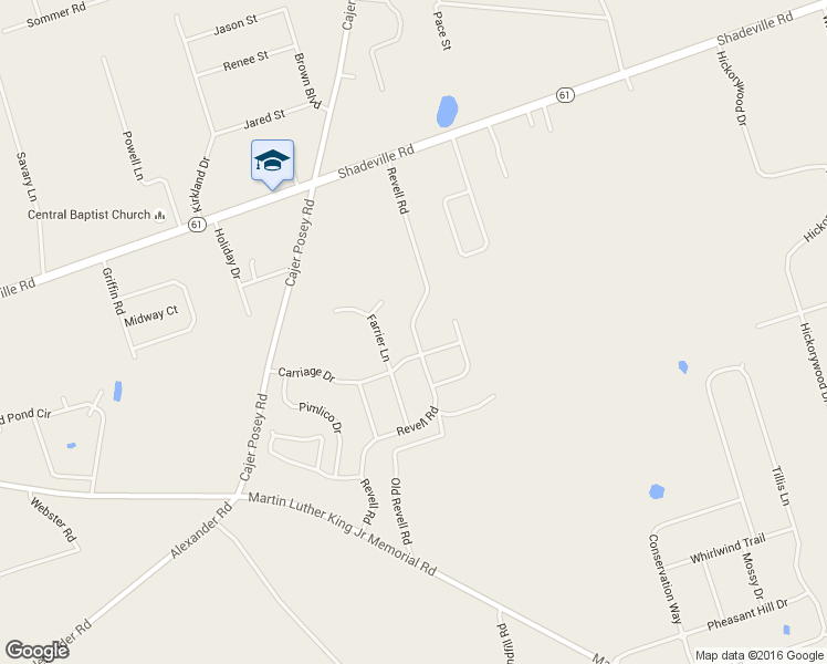 map of restaurants, bars, coffee shops, grocery stores, and more near 141 Revell Road in Crawfordville