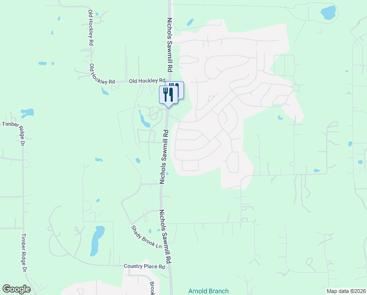 map of restaurants, bars, coffee shops, grocery stores, and more near 18910 Cluster Oaks Drive in Magnolia