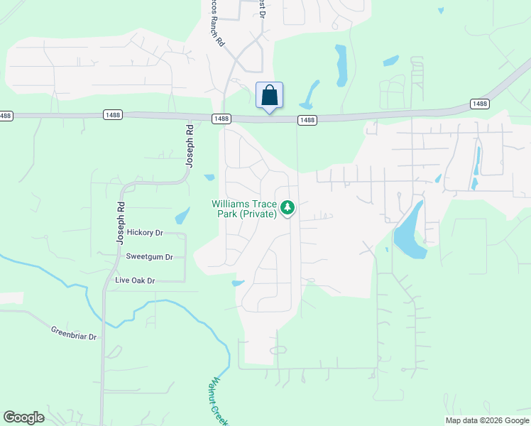 map of restaurants, bars, coffee shops, grocery stores, and more near 28058 Irving Drive in Magnolia