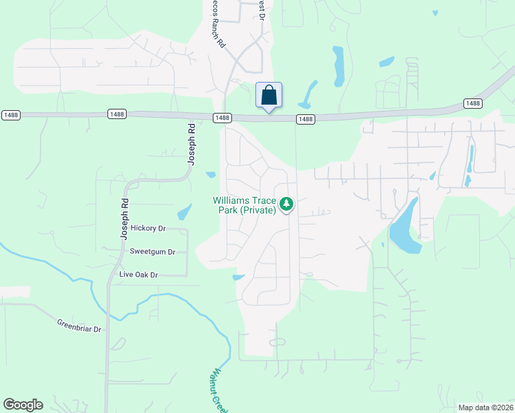 map of restaurants, bars, coffee shops, grocery stores, and more near 28058 Irving Drive in Magnolia