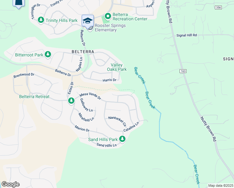map of restaurants, bars, coffee shops, grocery stores, and more near 180 Catalina Lane in Austin
