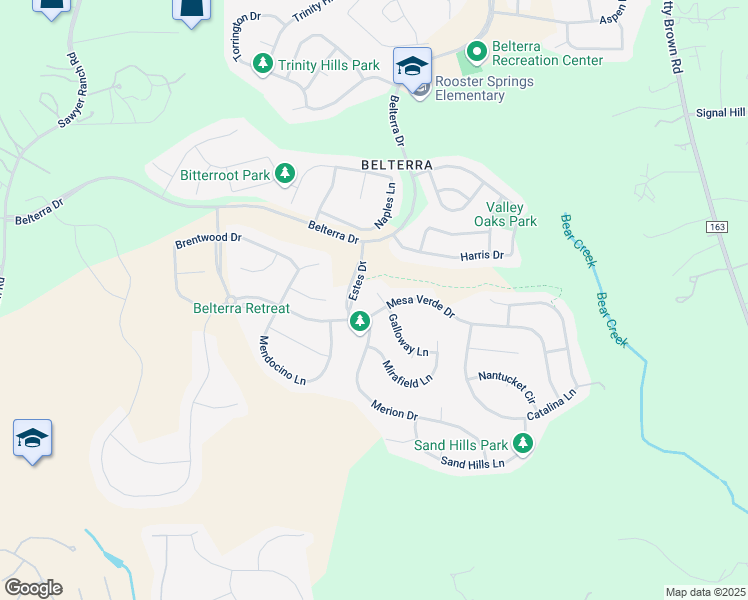 map of restaurants, bars, coffee shops, grocery stores, and more near 136 Galloway Lane in Austin