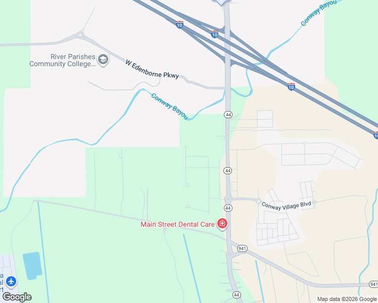 map of restaurants, bars, coffee shops, grocery stores, and more near 7616 Trailview Drive in Gonzales