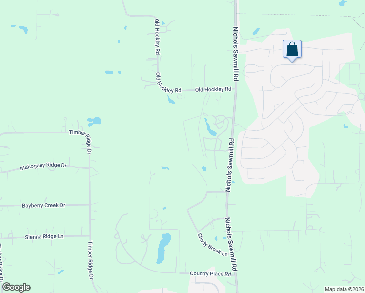 map of restaurants, bars, coffee shops, grocery stores, and more near 30202 Rickett Lane in Magnolia