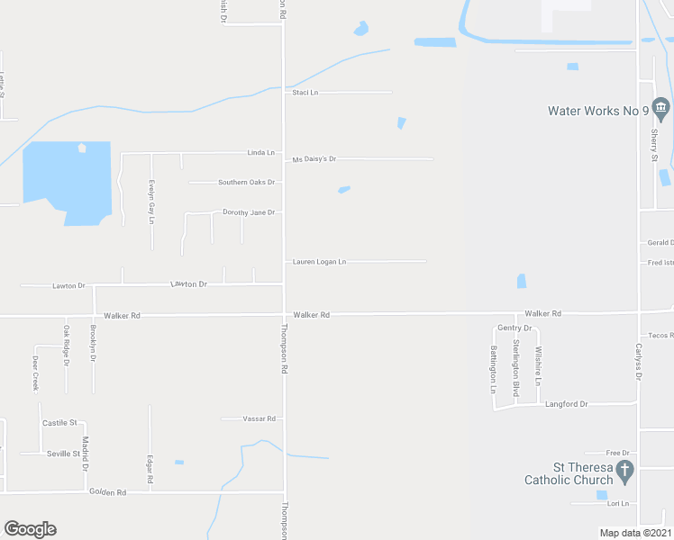 map of restaurants, bars, coffee shops, grocery stores, and more near 1237 Lauren Logan Lane in Sulphur