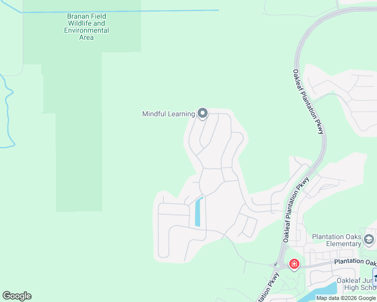map of restaurants, bars, coffee shops, grocery stores, and more near 661 Glendale Lane in Orange Park