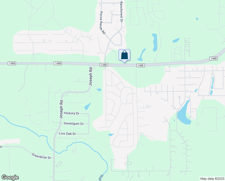 map of restaurants, bars, coffee shops, grocery stores, and more near 26136 Hals Drive in Magnolia