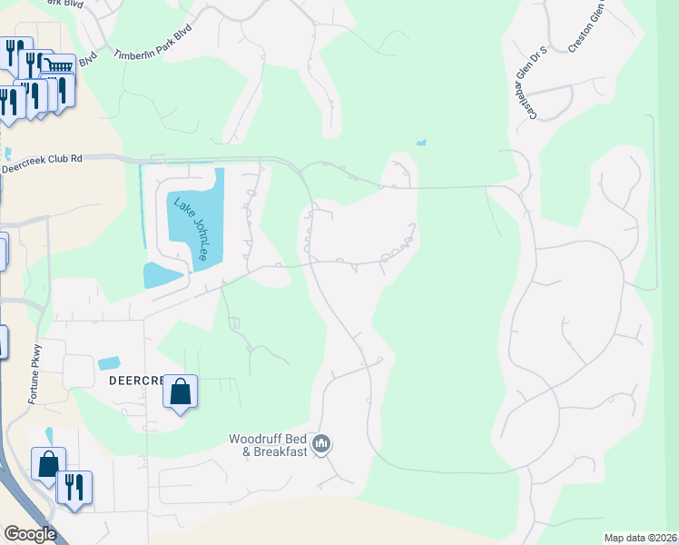 map of restaurants, bars, coffee shops, grocery stores, and more near 7914 Mc Laurin Road North in Jacksonville