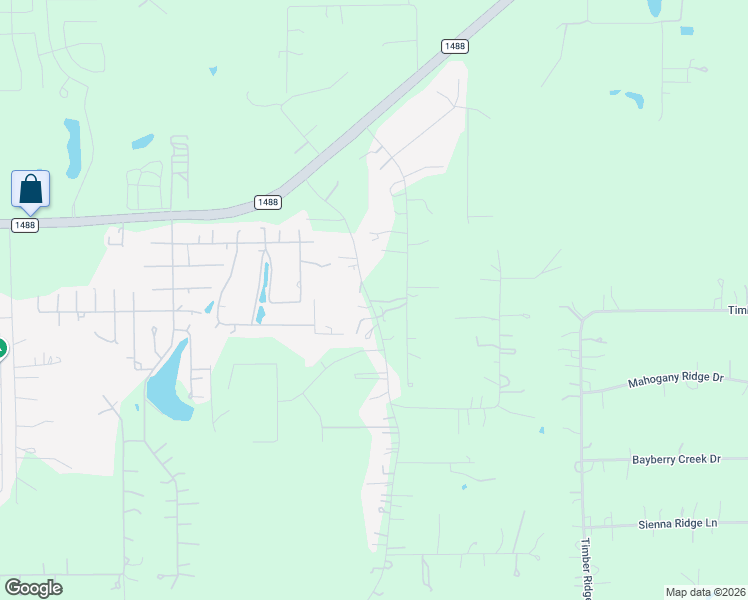 map of restaurants, bars, coffee shops, grocery stores, and more near 19445 Alford Road in Magnolia