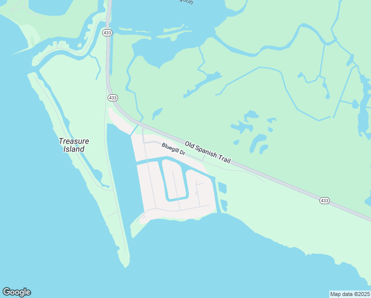 map of restaurants, bars, coffee shops, grocery stores, and more near 118 Bluegill Drive in Slidell