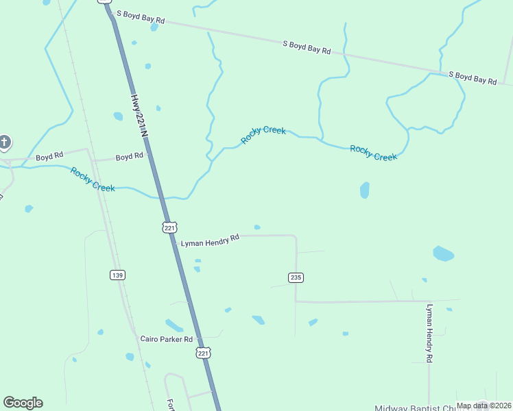 map of restaurants, bars, coffee shops, grocery stores, and more near 1650 Lyman Hendry Road in Perry