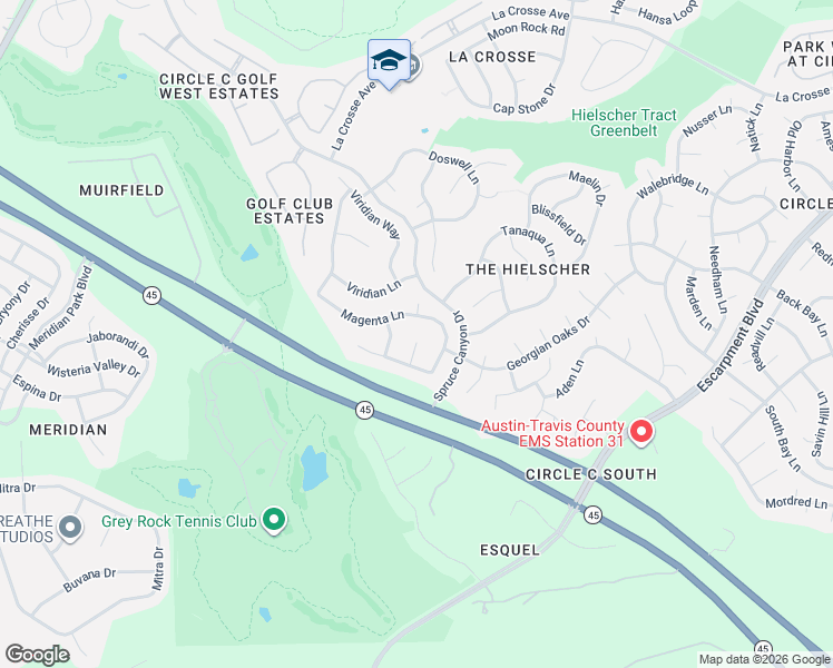 map of restaurants, bars, coffee shops, grocery stores, and more near 11408 Bastian Cove in Austin