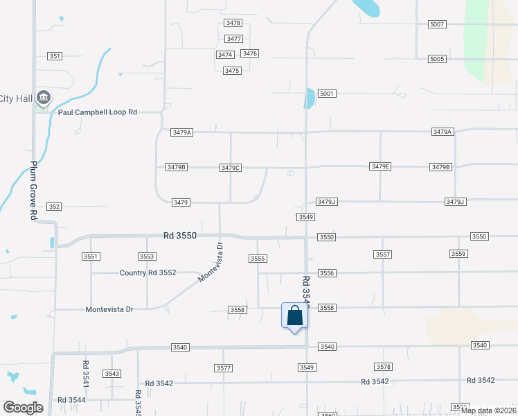 map of restaurants, bars, coffee shops, grocery stores, and more near 642 County Road 3479 in Cleveland