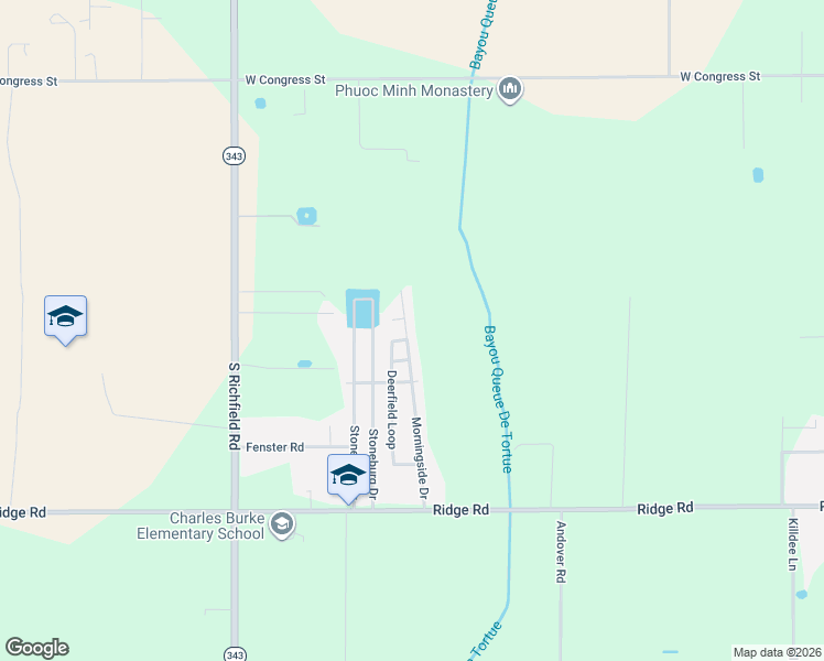 map of restaurants, bars, coffee shops, grocery stores, and more near 508-600 Morningside Drive in Duson