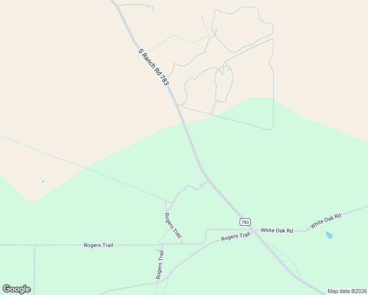 map of restaurants, bars, coffee shops, grocery stores, and more near 8843 South Ranch Road 783 in Harper