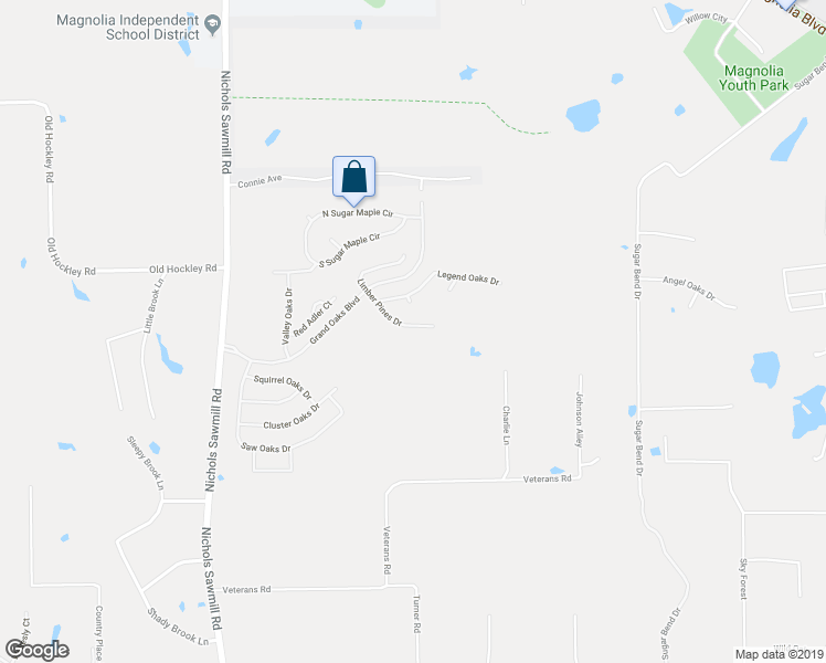 map of restaurants, bars, coffee shops, grocery stores, and more near 30411 Limber Pines Drive in Magnolia