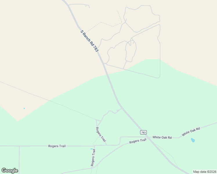 map of restaurants, bars, coffee shops, grocery stores, and more near 8843 South Ranch Road 783 in Harper