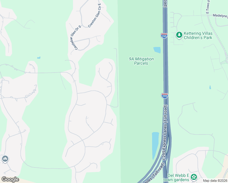 map of restaurants, bars, coffee shops, grocery stores, and more near 9961 Chelsea Lake Road in Jacksonville